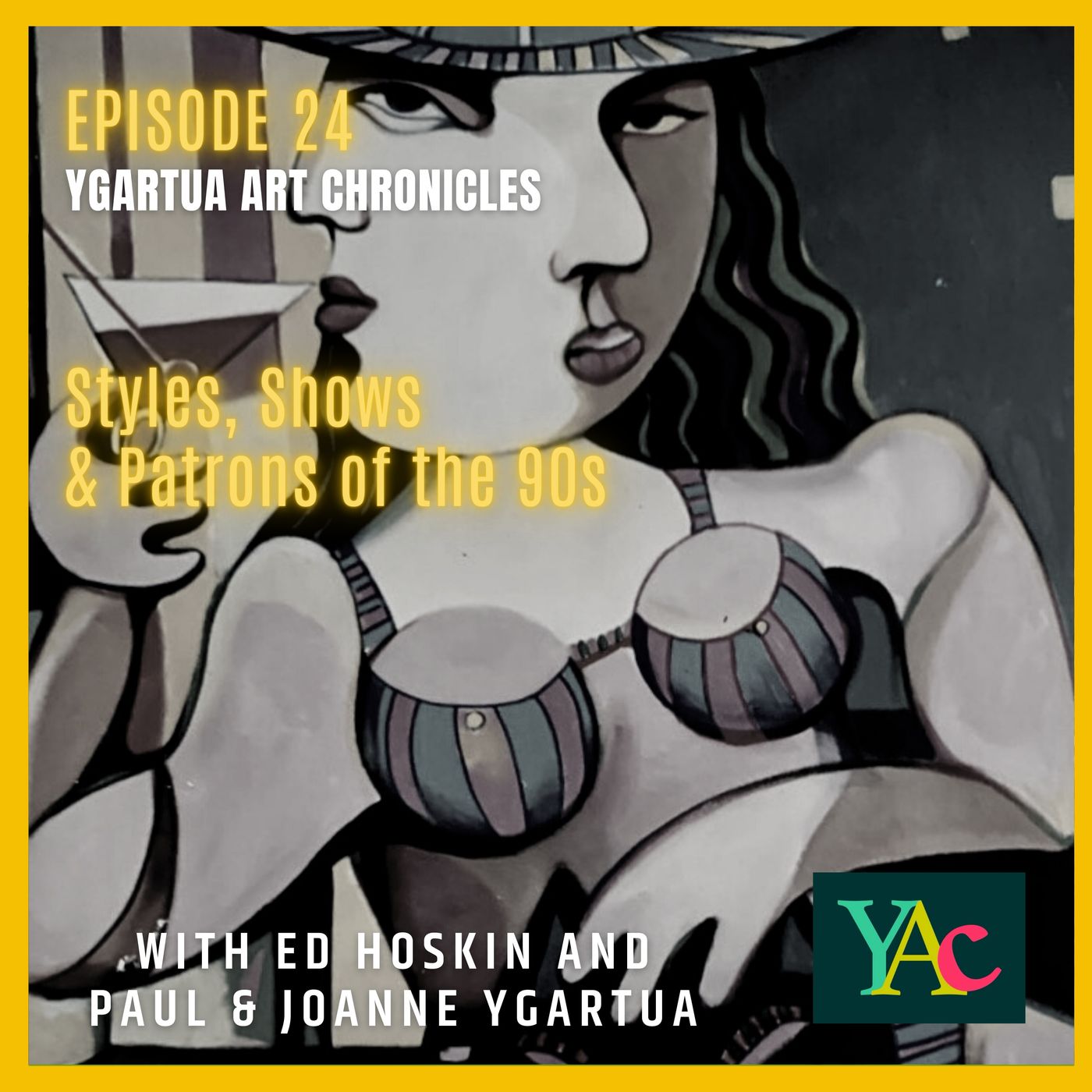 Episode 24: Styles, Shows and Patrons of the 90s episode artwork